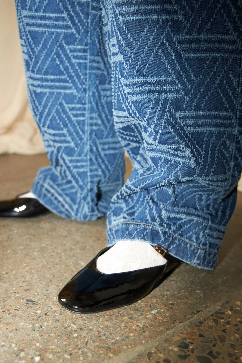 DAWNXDARE Kass bukser 642 Indigo denim