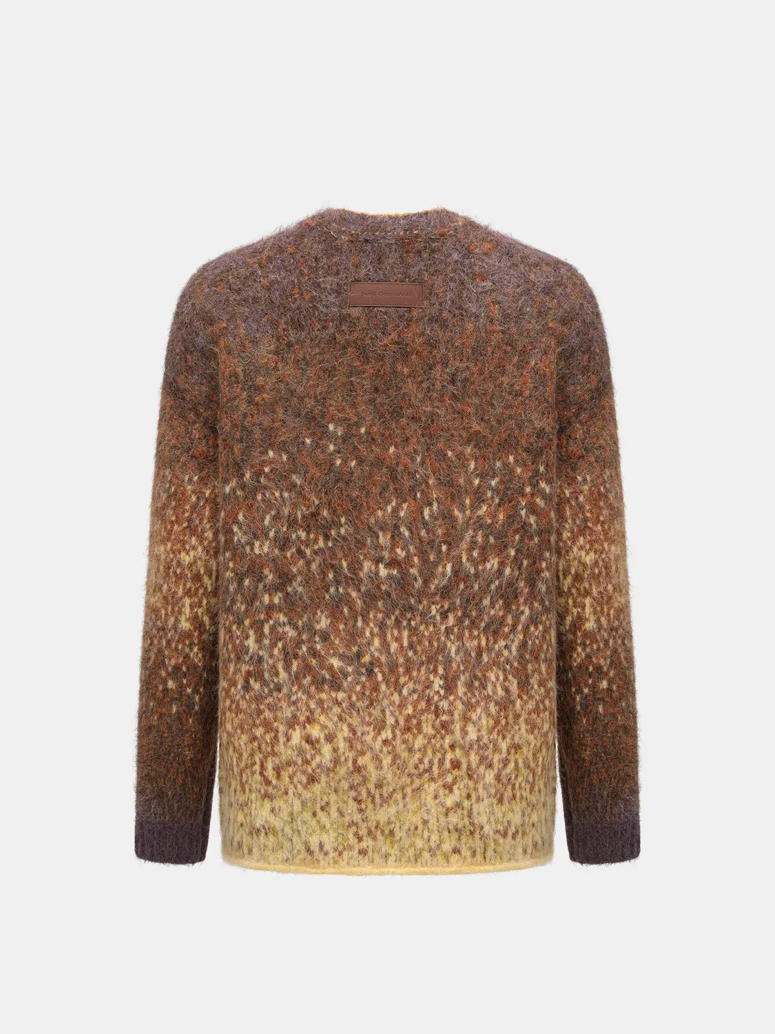 Feng Chen Wang Yellow Gradient cardigan alpaka gul