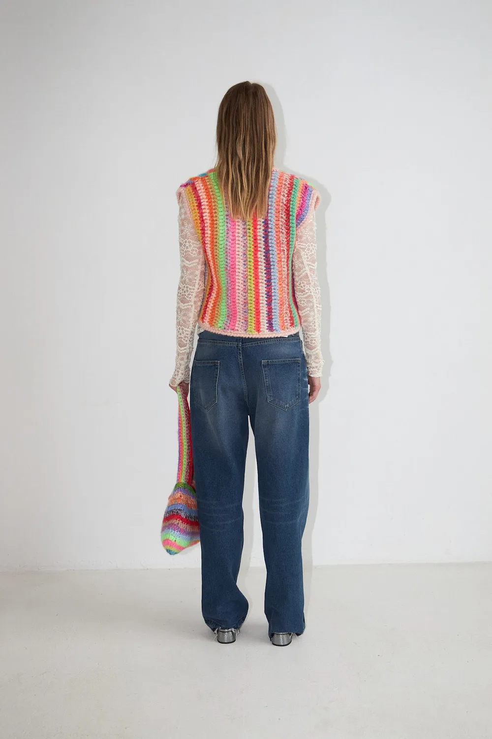 DAWNxDARE Fine DS vest 900 multi deadstock