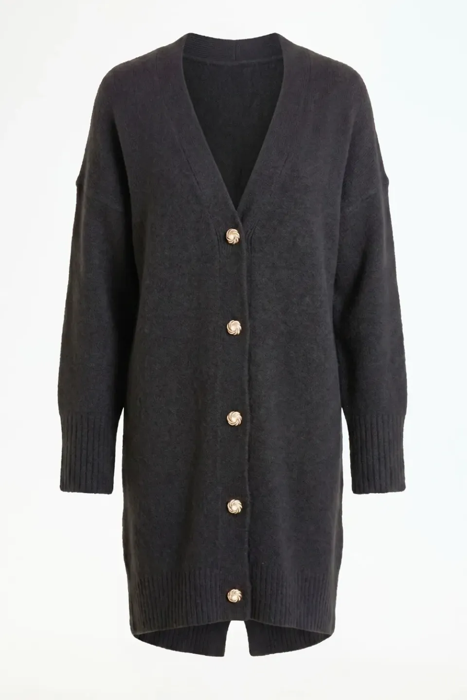 IN FRONT Mae cardigan uldblanding V-hals