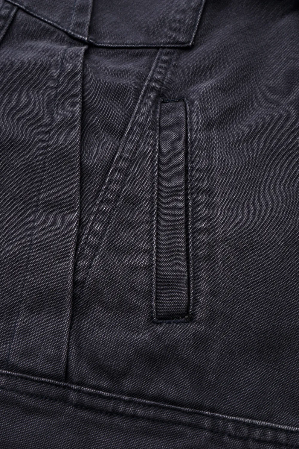 Feng Chen Wang Washed Pleated denimjakke vasket