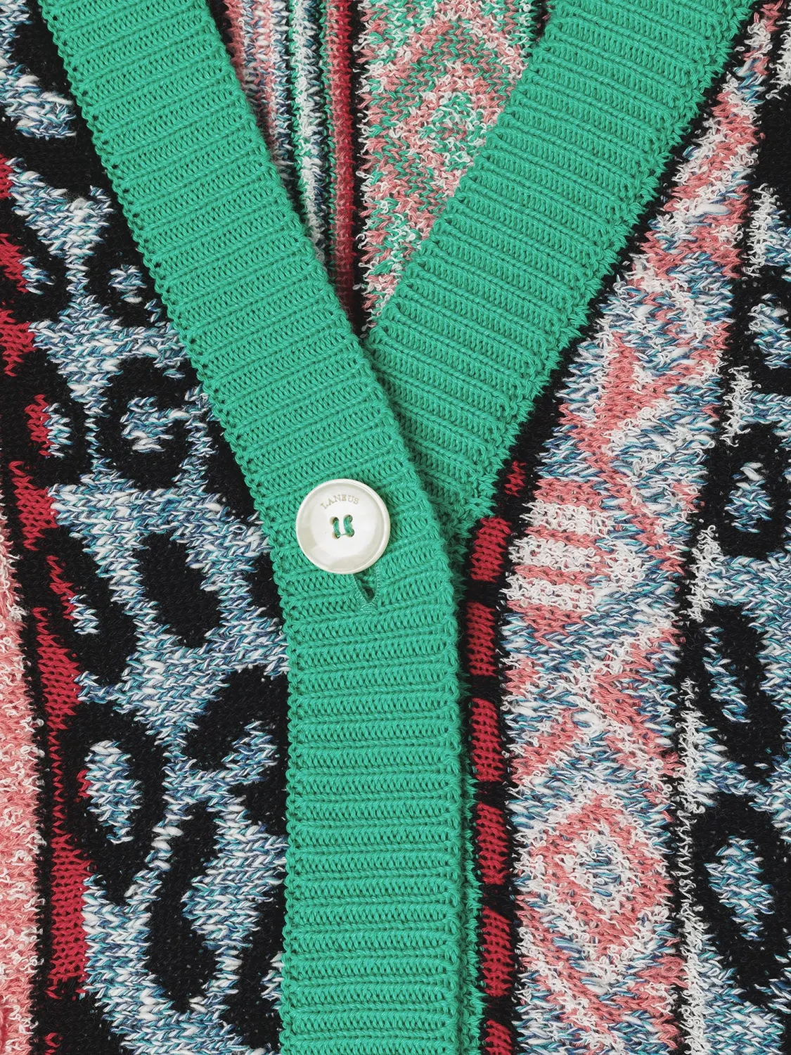Laneus Bowling strikvest EMERALD GREEN bomuld