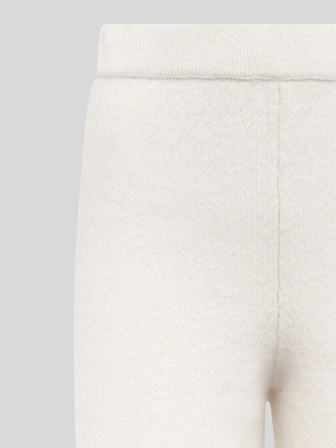 Laneus bukser uld cashmere creme