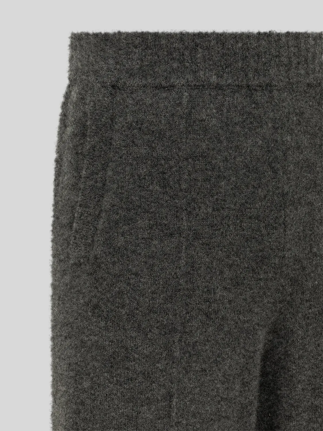 Laneus Cashmere and Silk Trousers bukser Grey kashmir