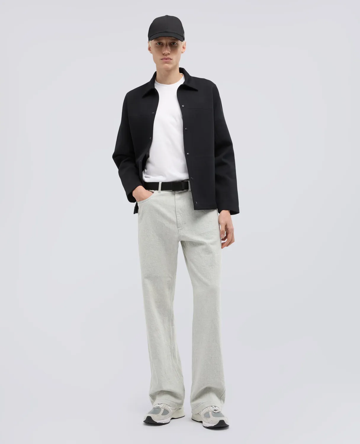 Aspesi Cotton Jersey T-shirt hvid slim fit