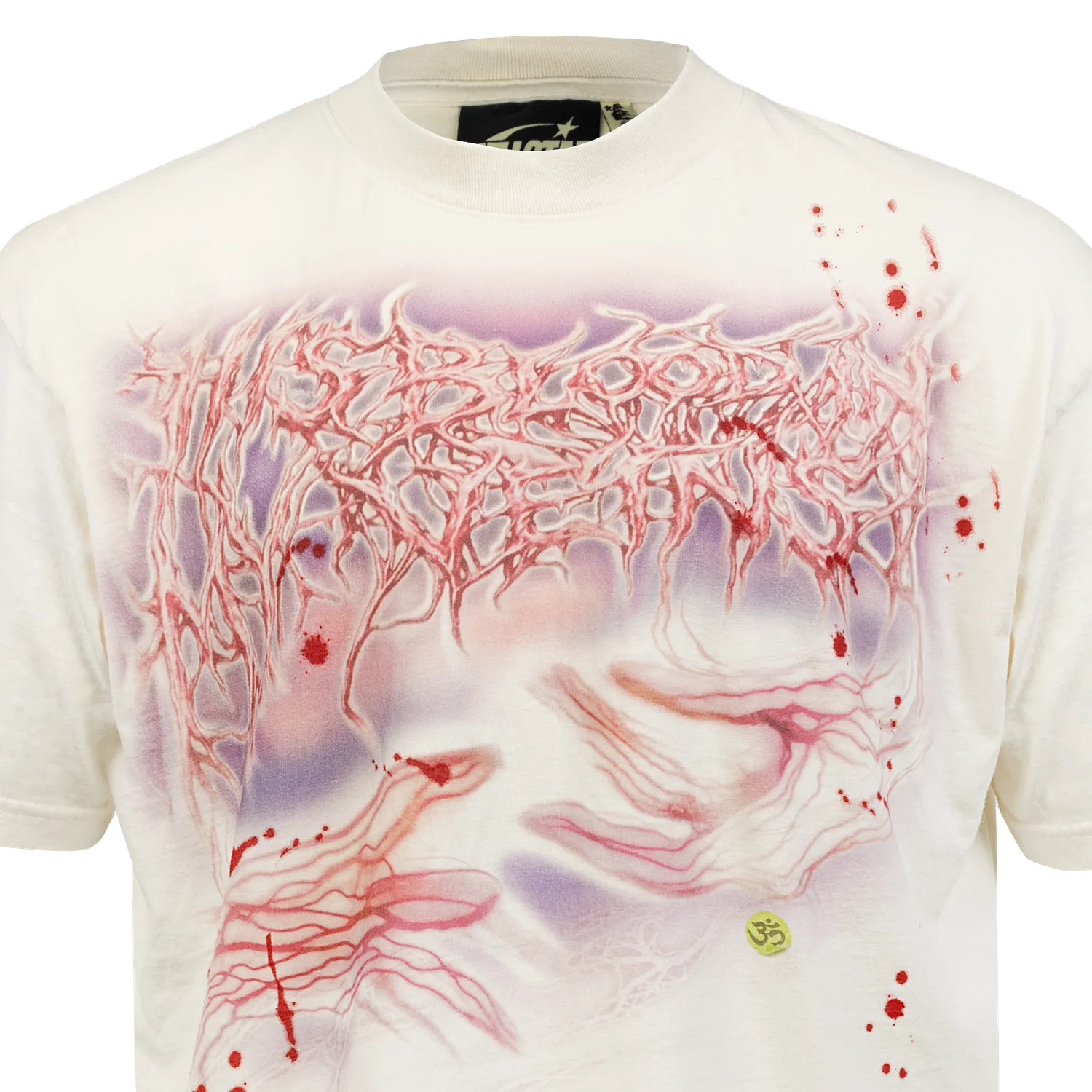 Hellstar Blood in My Veins T-shirt hvid print