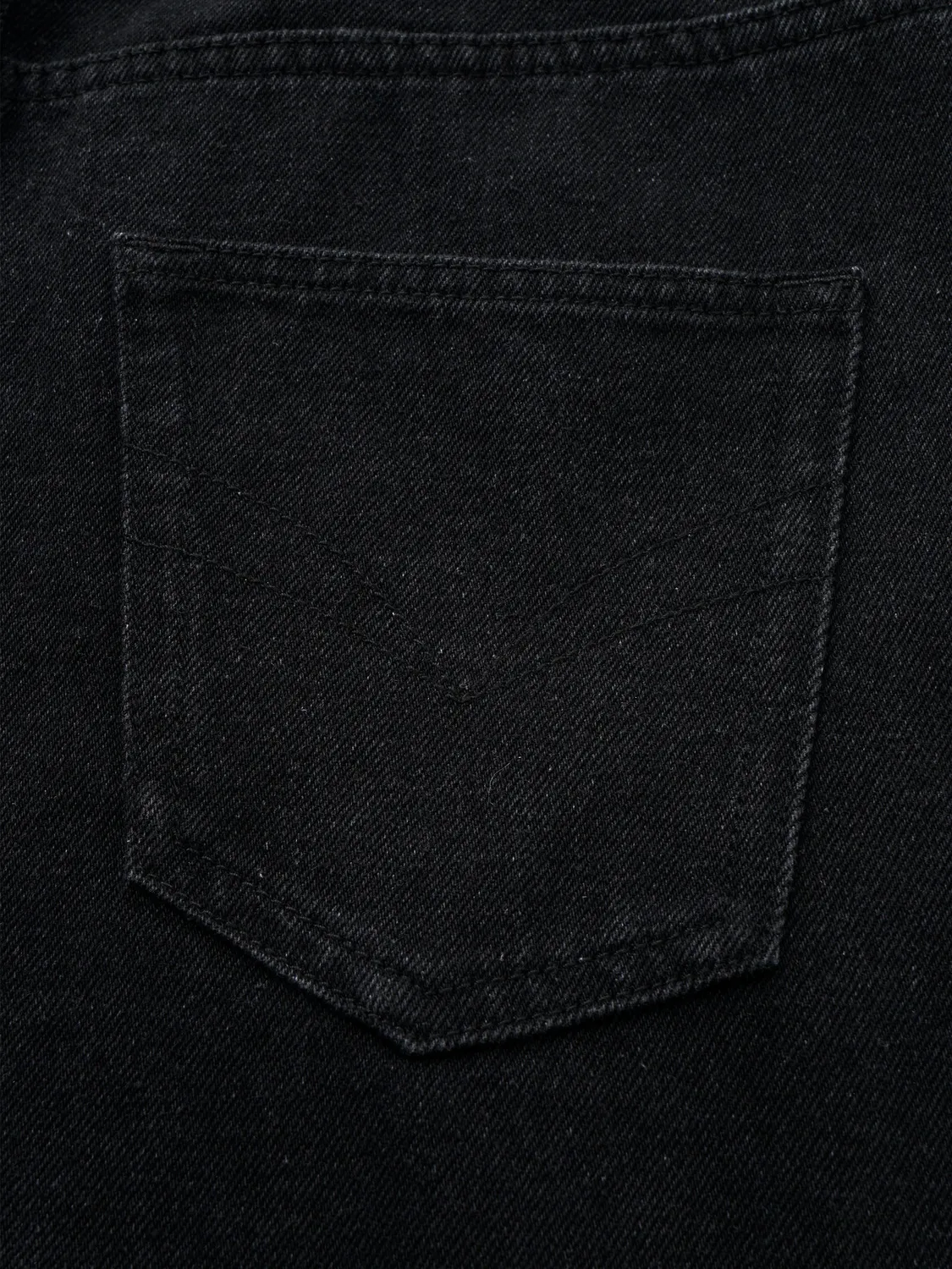 Feng Chen Wang Deconstructed Patchwork Jeans sort grå