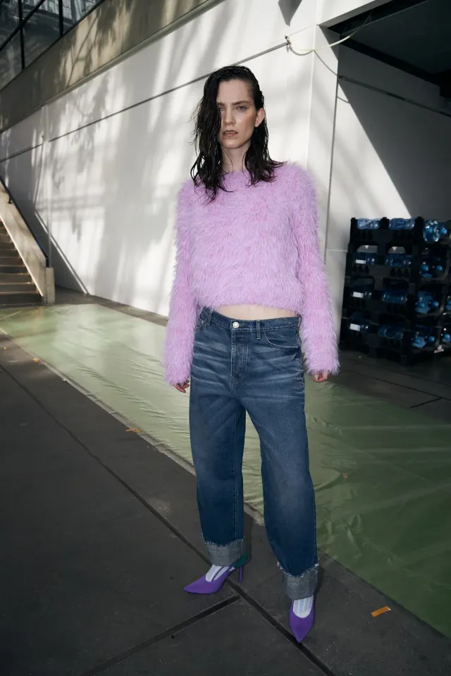 DAWNXDARE Babs 219 pullover super pink pelset