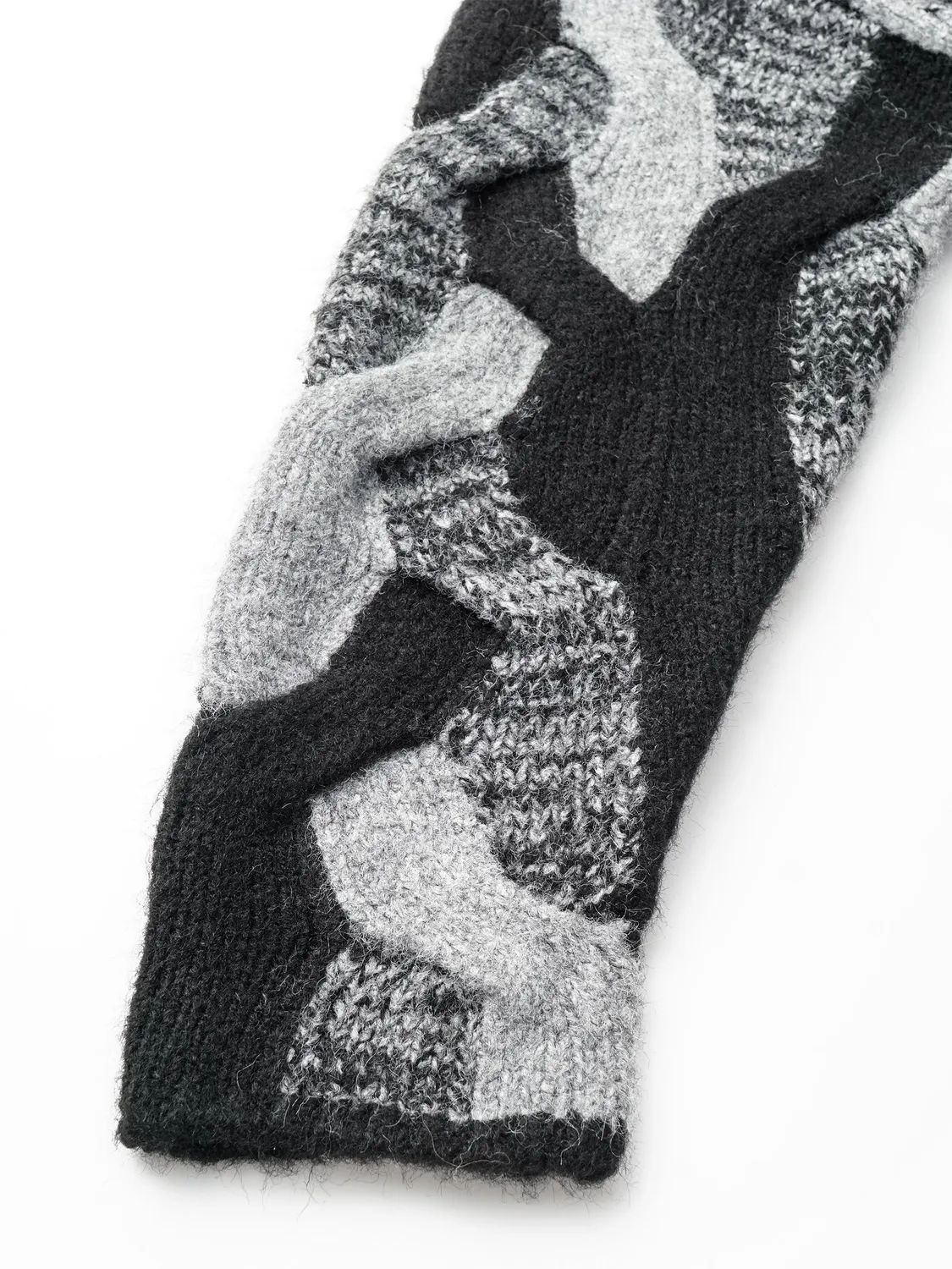 Feng Chen Wang Cable Knit Cardigan strikcardigan relaxed fit