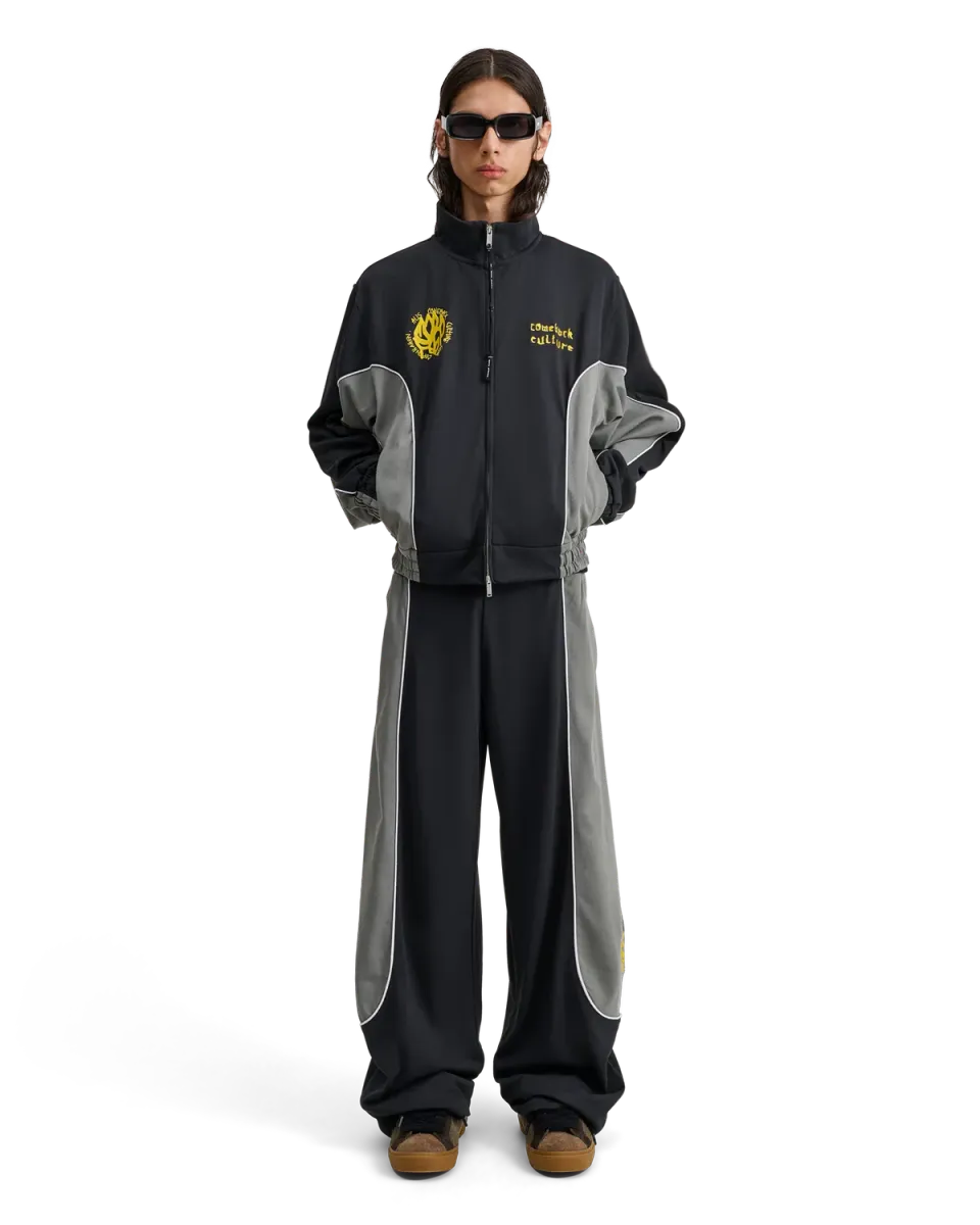 Alis Hristo Tony Fit Track Top sort broderi