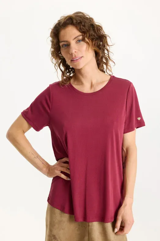 IN FRONT Nina t-shirt rund hals modal S-XXL