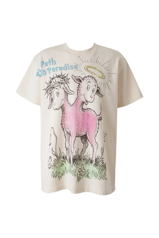 Hellstar Paradise Lambs T-shirt hvid