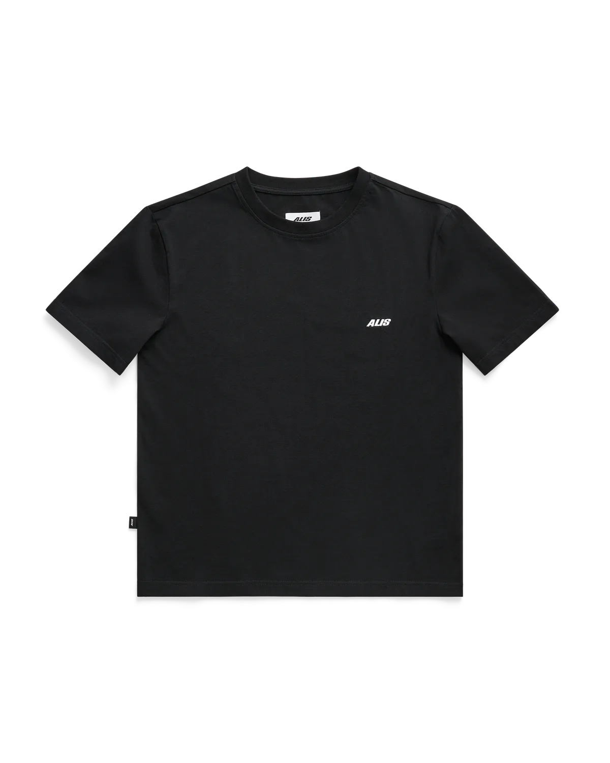 Alis Torey cropped t-shirt sort bomuld