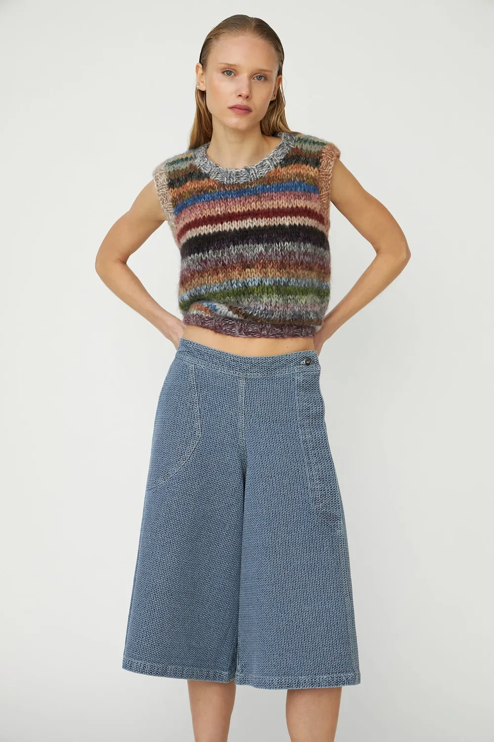 DAWNXDARE Cooper DS 990 strikvest mørk mohair