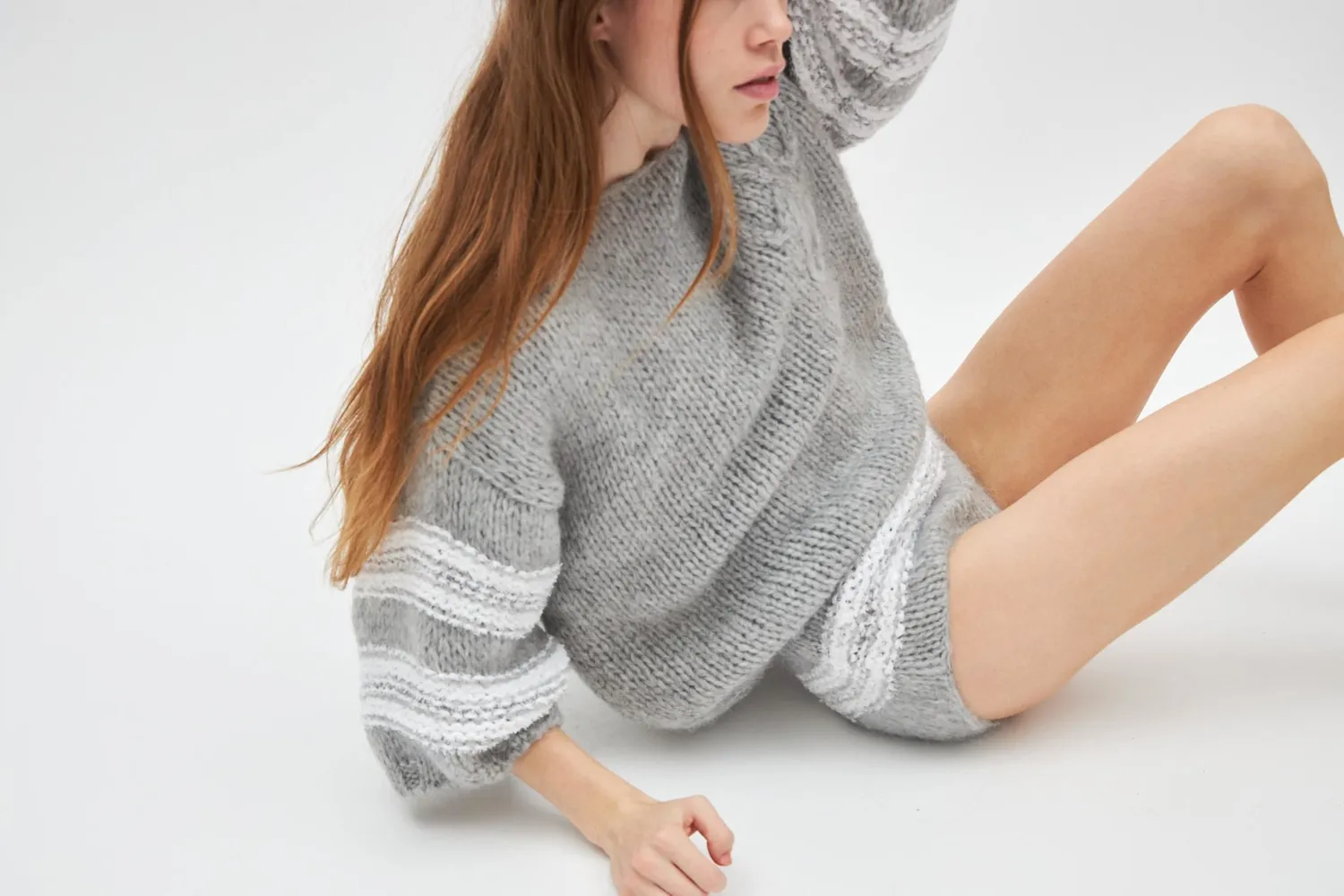 DAWNXDARE Elvina Sport pullover strik 190 cloud chunky