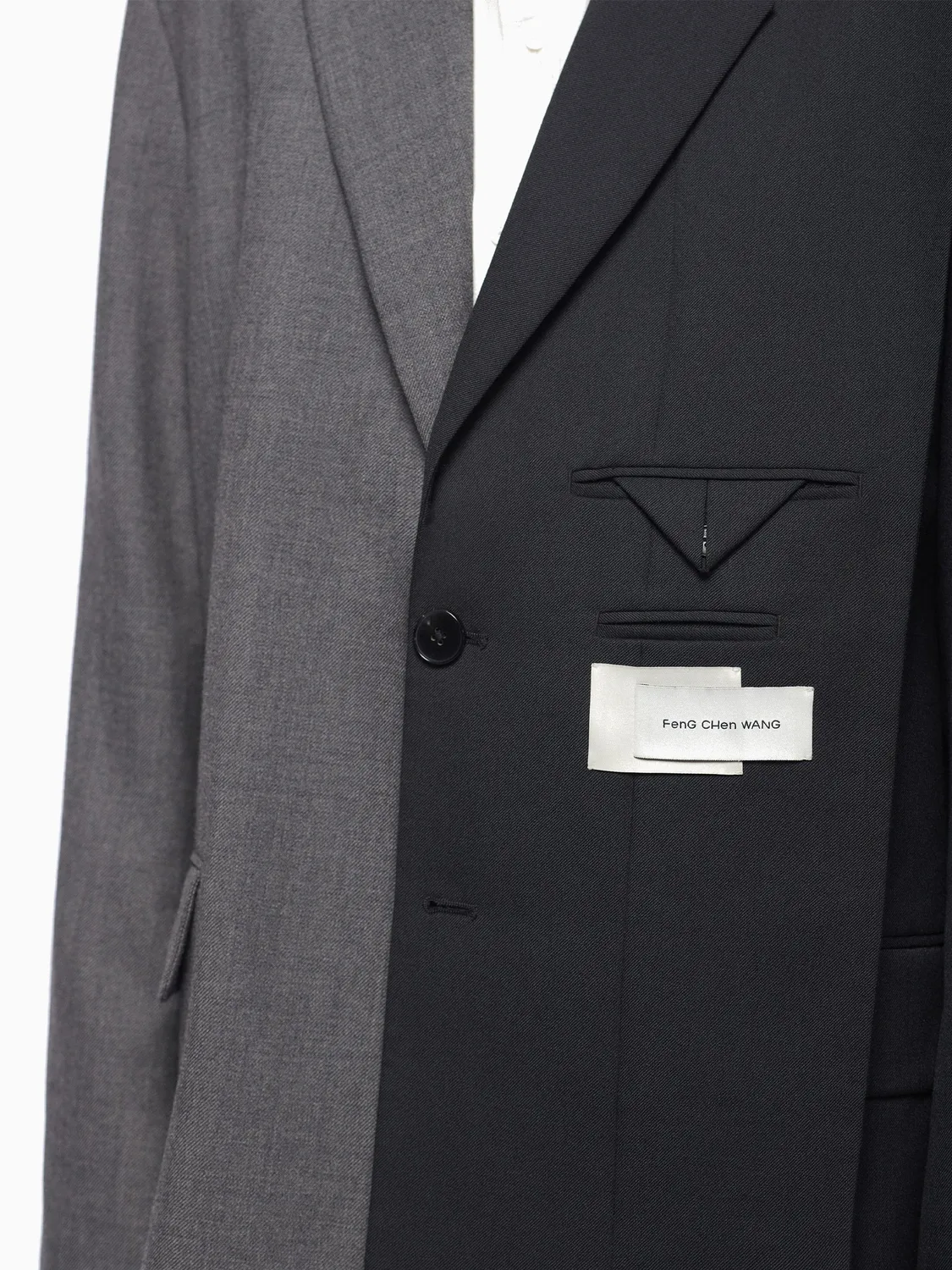 Feng Chen Wang Deconstructed Wool blazer uld