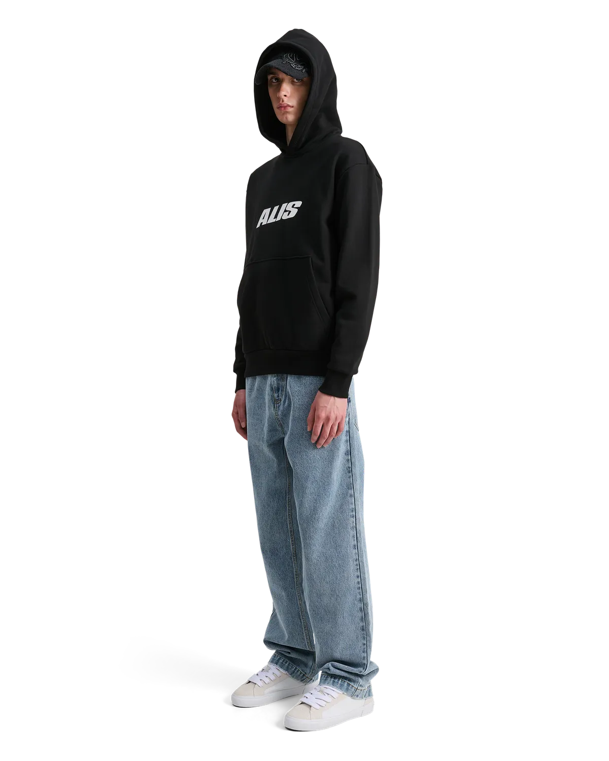 Alis Aori hoodie sort bomuld oversize
