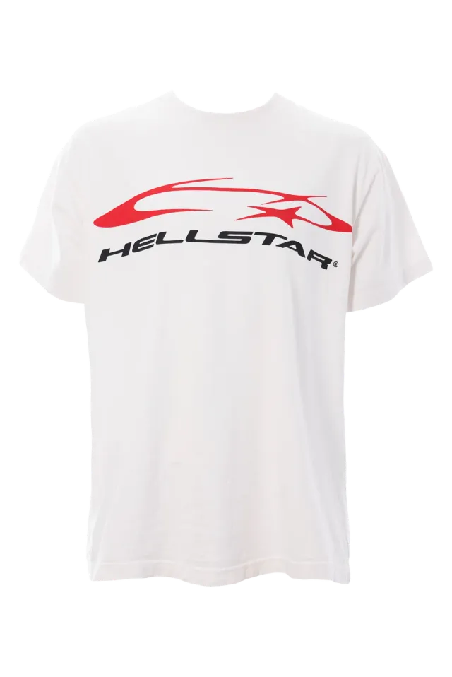 Hellstar HStar Horizontal t-shirt hvid vintage vask