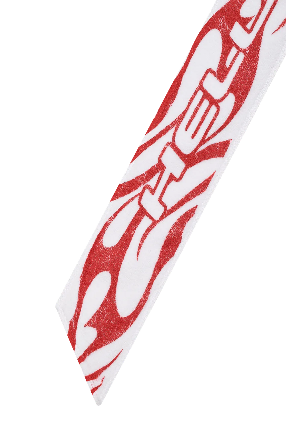 Hellstar Tribal Flame Regular håndklæde rød glitter