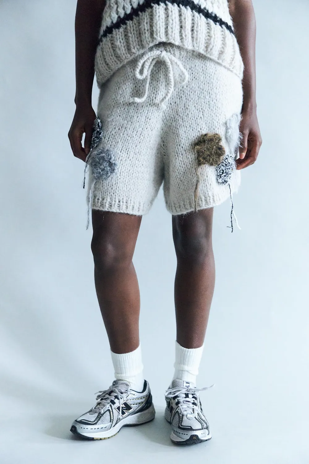 DAWNXDARE Carmen shorts 110 Kit mohairblanding