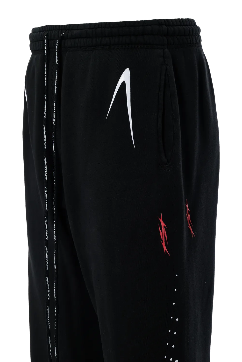 Hellstar Hype Flight 3/4 shorts sort fleece