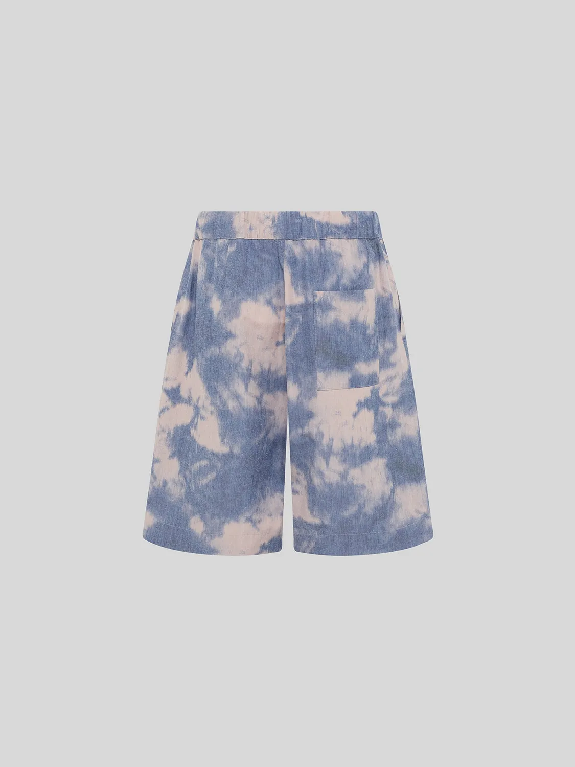 Laneus Tie-Dye shorts blue/blue bomuld