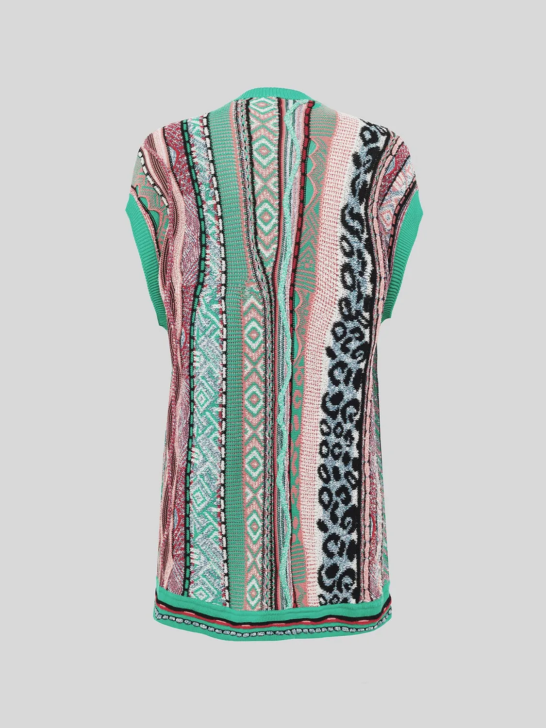 Laneus Bowling strikvest EMERALD GREEN bomuld