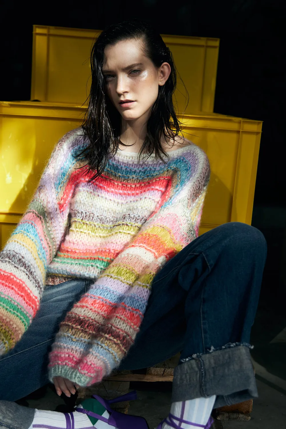DAWNXDARE ROSA DS 900 pullover multi striber