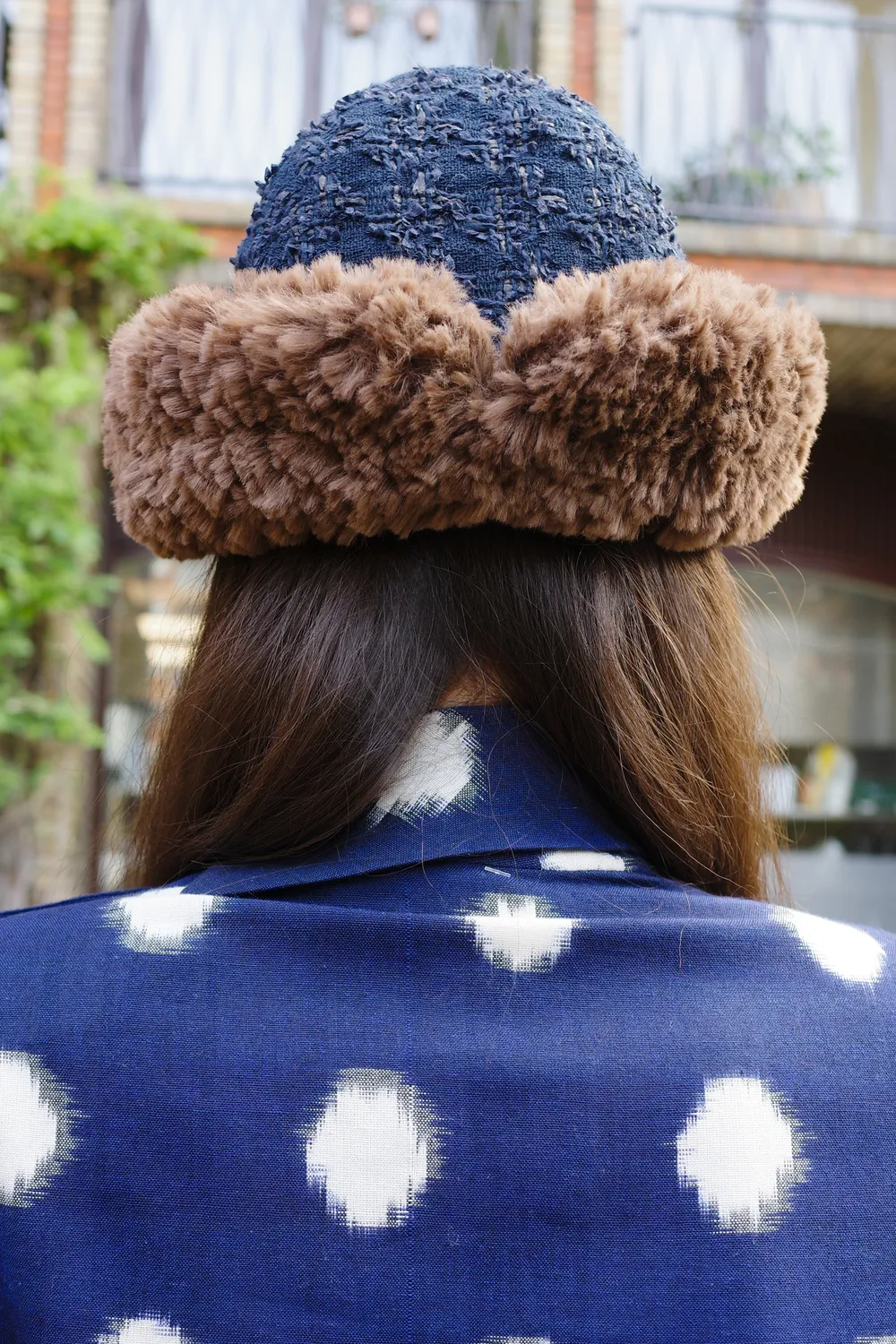 Caro Editions Garden Hat hat fake fur small