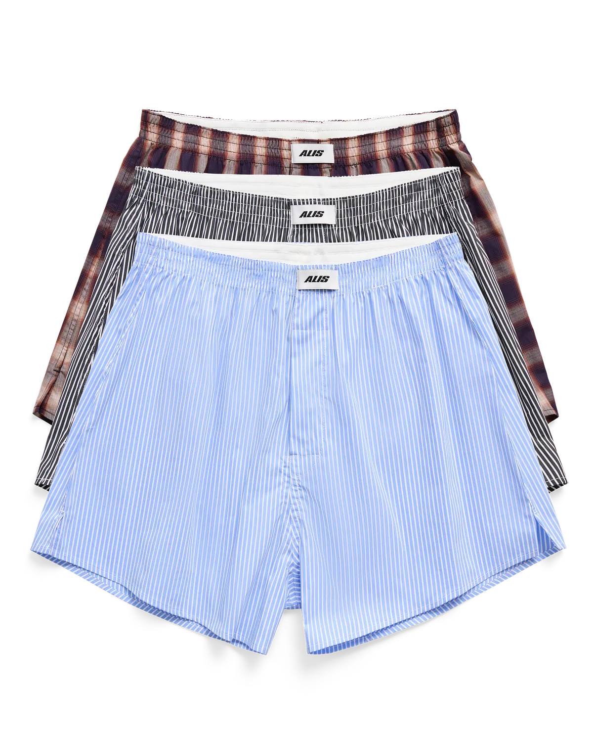 Alis Sulley boxershorts 3-pak ternet stribet