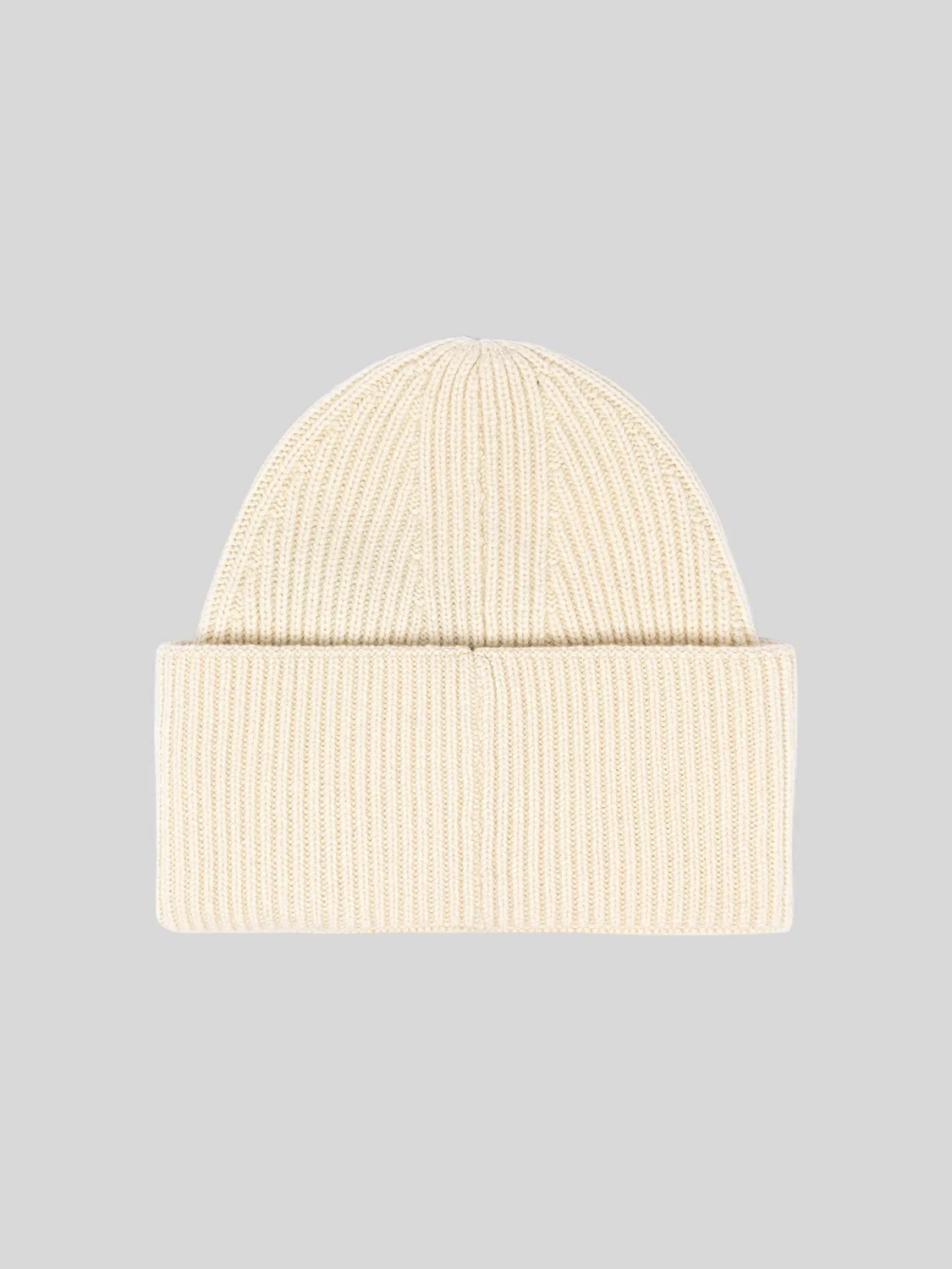 Laneus Cashmere Beanie hue creme kashmir