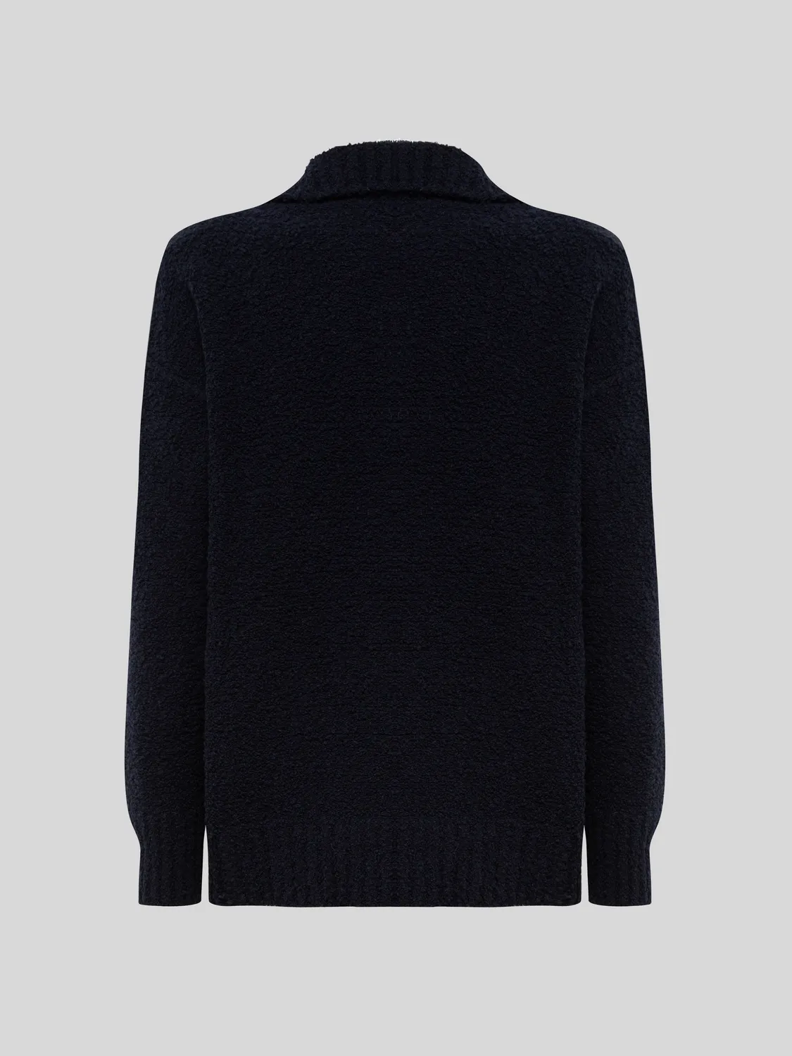 Laneus Boxy Polo strikpolo navy uld