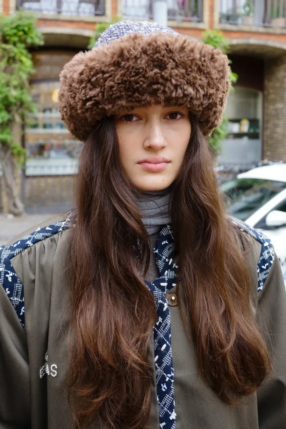 Caro Editions Garden Hat hat Fake Fur unik