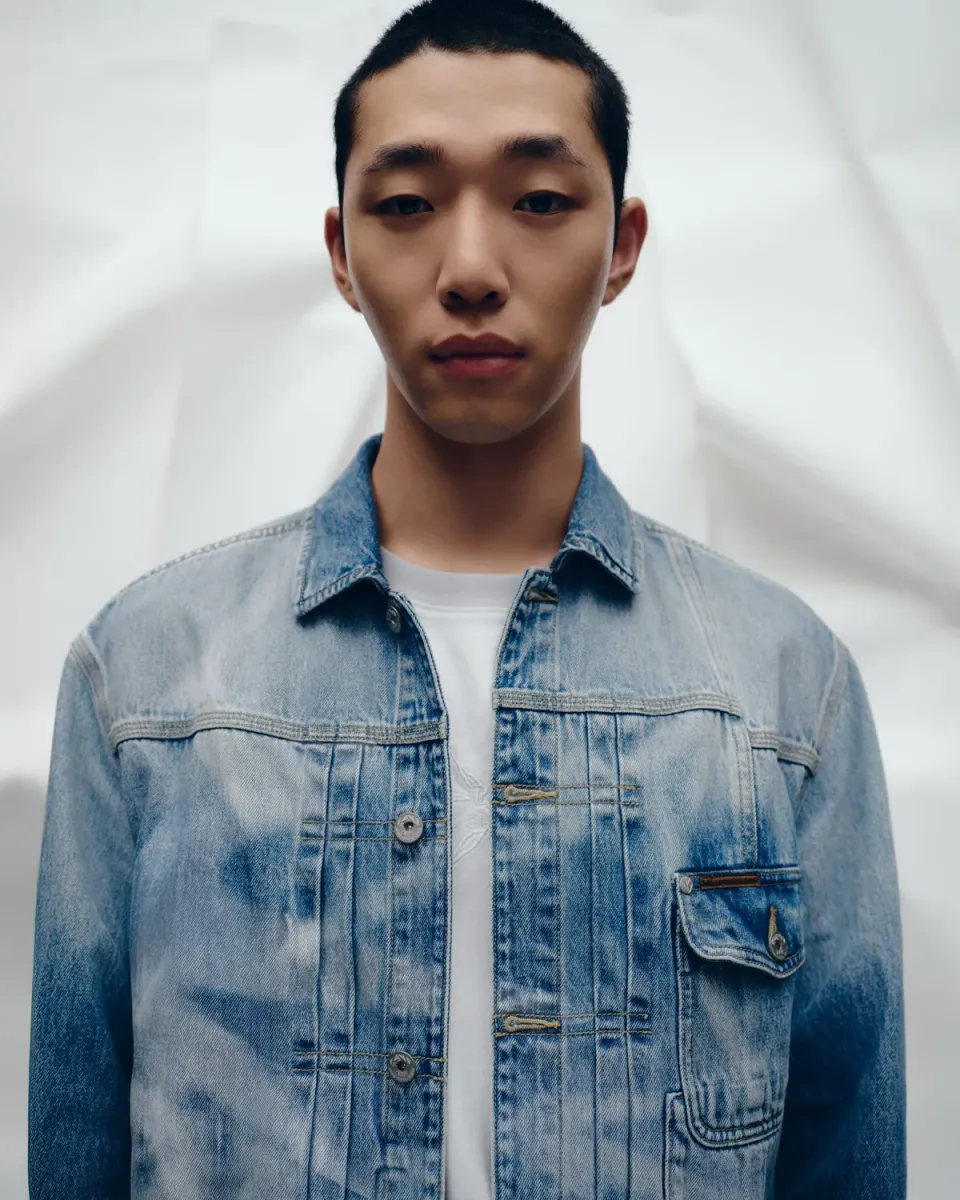 Lee x Feng Chen Wang L/S Denim Jacket denimjakke bambus