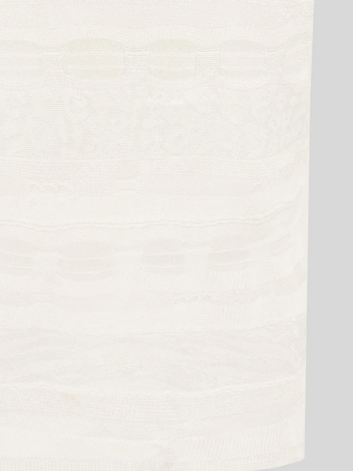 Laneus Lightweight Jacquard kjole cream viskose