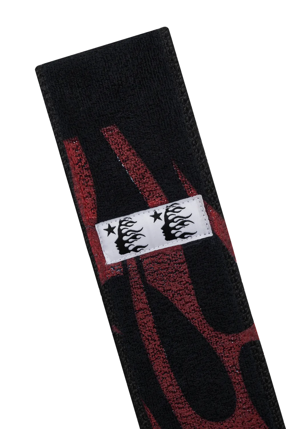 Hellstar Football håndklæde rødt med velcro