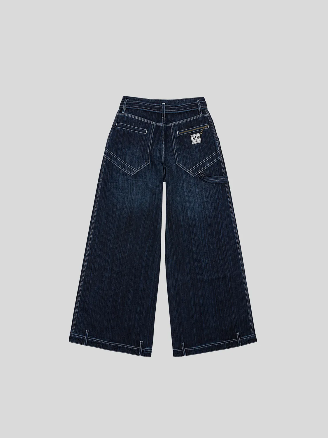 Lee x Feng Chen Wang jeans mørk vask ekstra vide