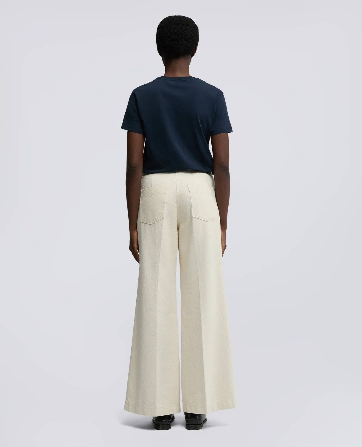 Aspesi Silenzio T-shirt bomuld navy dame