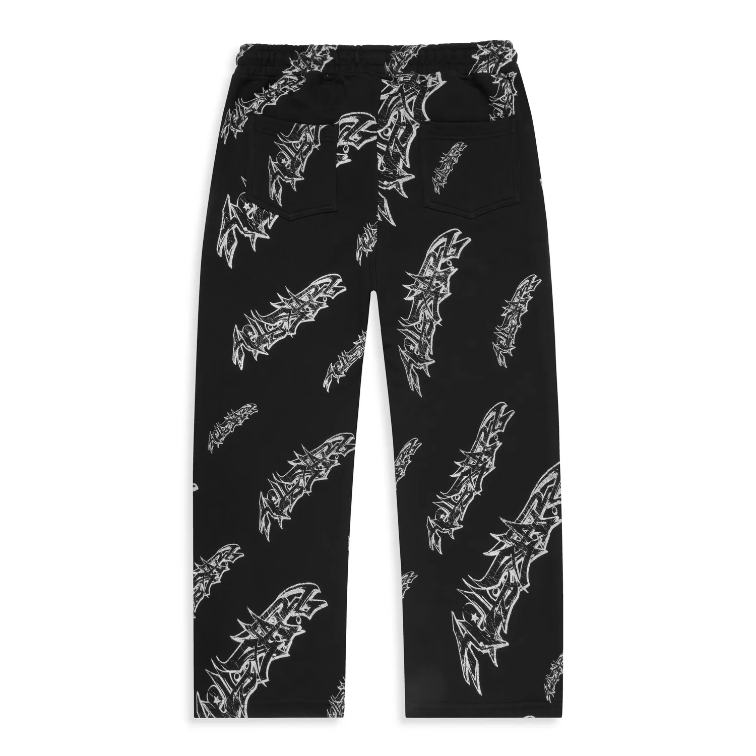 Hellstar Graffiti Sweats sweatpants sort baggy
