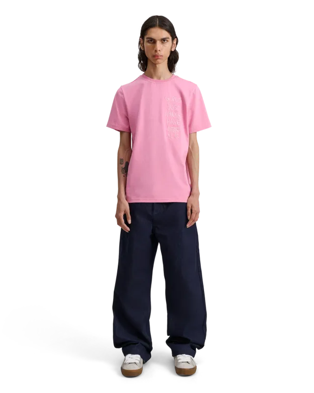Alis Jeron Essential t-shirt lyserød bomuld
