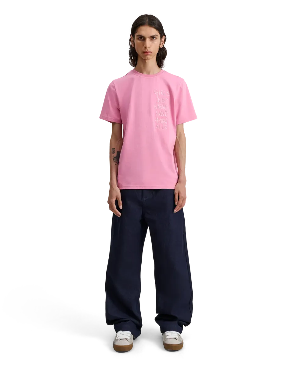 Alis Jeron Essential t-shirt lyserød bomuld