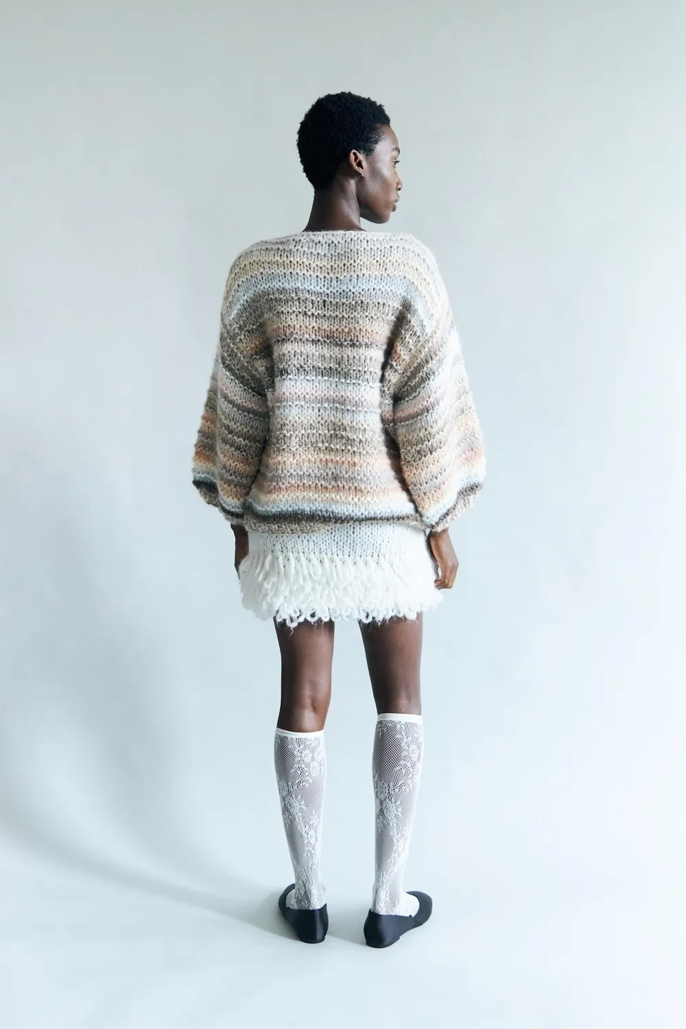 DAWNXDARE Rosa 192 Peat sweater mohair