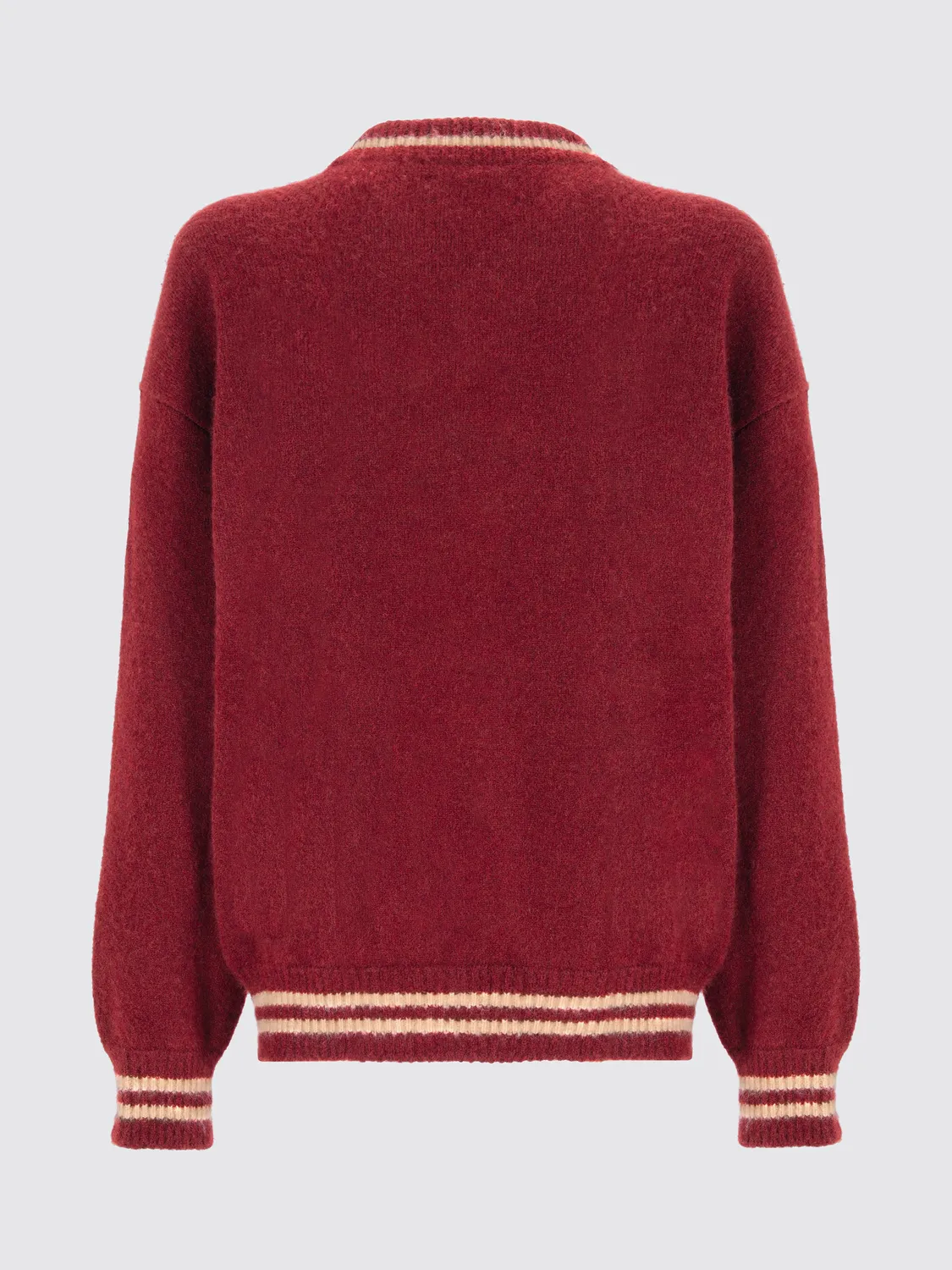 Laneus Sense bomberjakke sangria cashmere