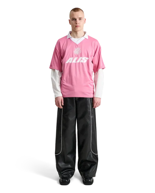 Alis Wizzy polo t-shirt Pink polyester