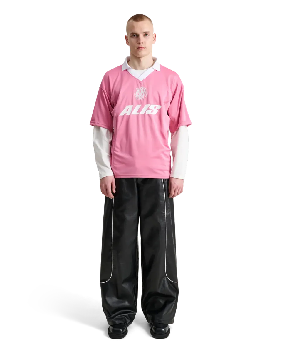 Alis Wizzy polo t-shirt Pink polyester