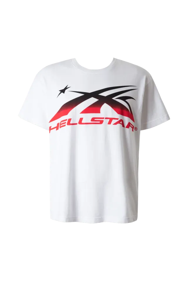 Hellstar Sports Classic T-shirt hvid bomuld XS-XXXL