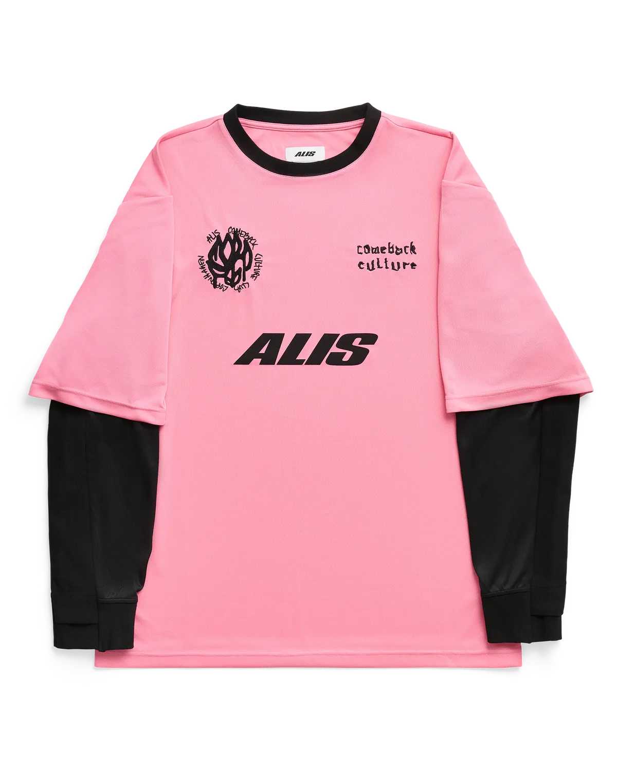 Alis Comeback Club 2-lags trøje Pink Black
