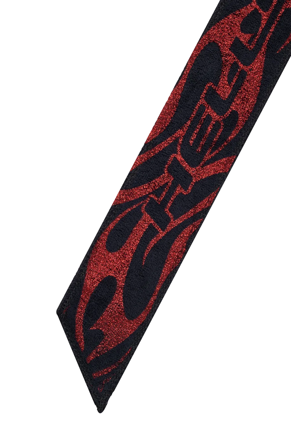 Hellstar Tribal Flame håndklæde glitter grå