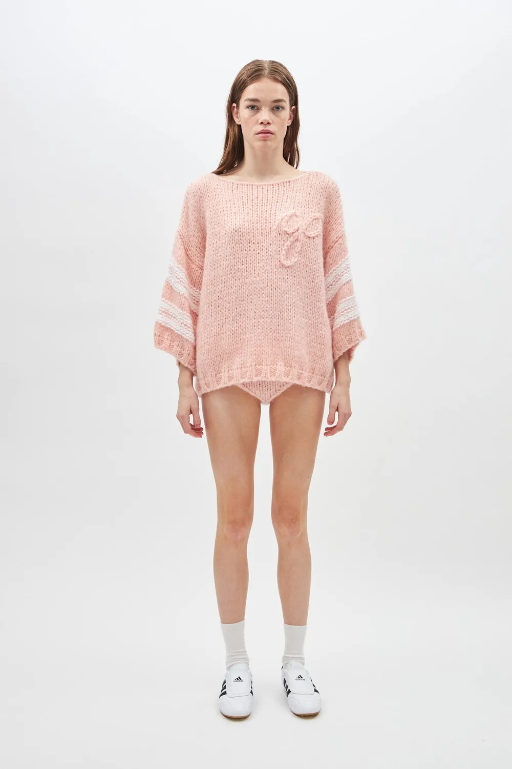 DAWNXDARE ELVINA Sport striktrøje baby pink