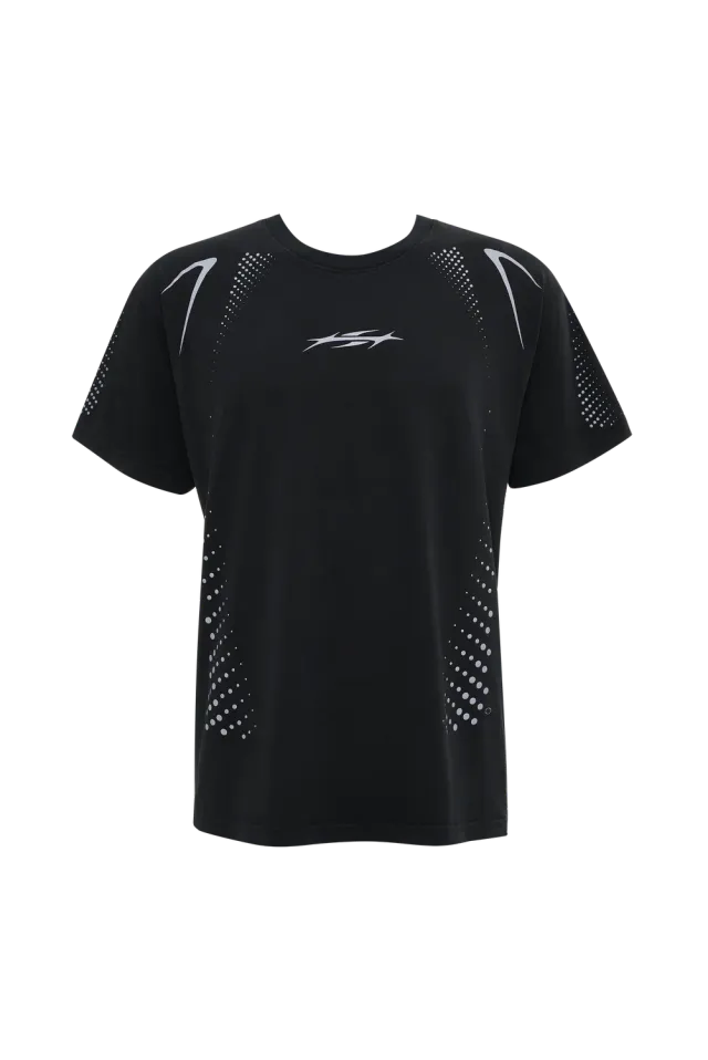 Hellstar Tech HSSPTE11 T-shirt sort bomuld gelprint